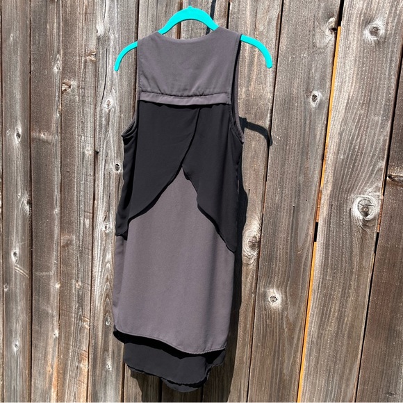 Ro & De V-Neck Contrast Tunic Dress size small - Picture 15 of 17